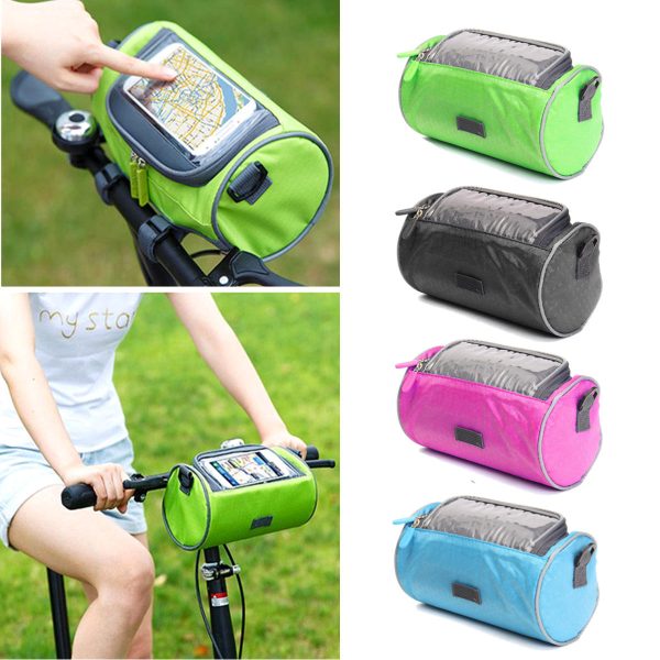 BIKIGHT Bicicleta útil portátil Impermeable Bolsa para el teléfono con la cintura de la pantalla táctil Bolsa