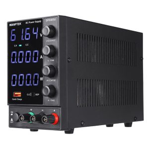 Wanptek DPS605U 110 V/220 V 4 dígitos Pantalla fuente de alimentación CC ajustable 0-60 V 0-5A 300 W USB carga rápida fu