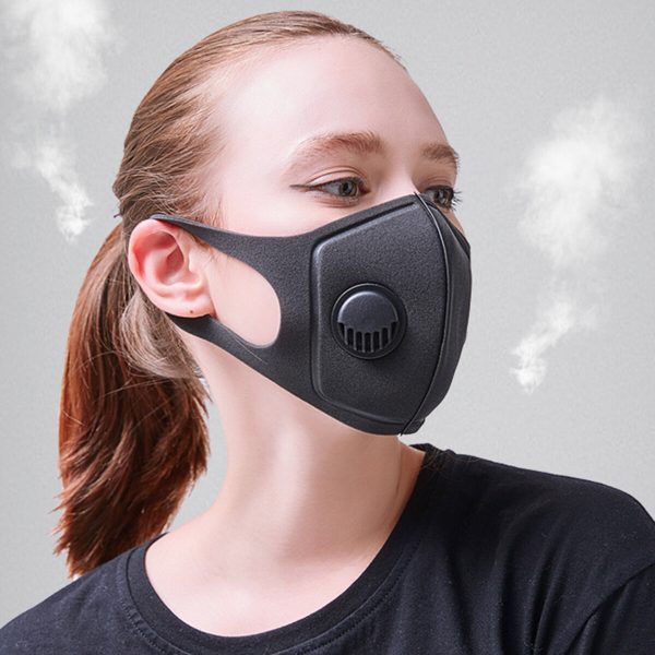 10 PCS PM2.5 Anti Cara de contaminación del aire Mascara Boca de carbón activado transpirable Mascara cámping Ciclismo d