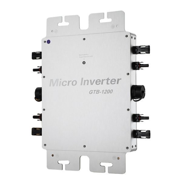 1200W Smart Solar Grid Tie Micro Inverter GTB-1200 Microinverter para sistema de alimentación On Grid Solar Inicio