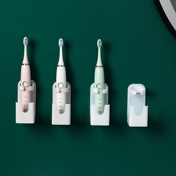 Soporte de cepillo de dientes eléctrico universal montado en la pared Diente Cepillo Organizador Soporte de taza de agua