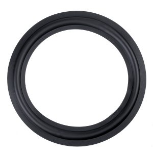 10 pulgadas Negro Soft Kit de reparación de anillo de bocina de goma envolvente de altavoz