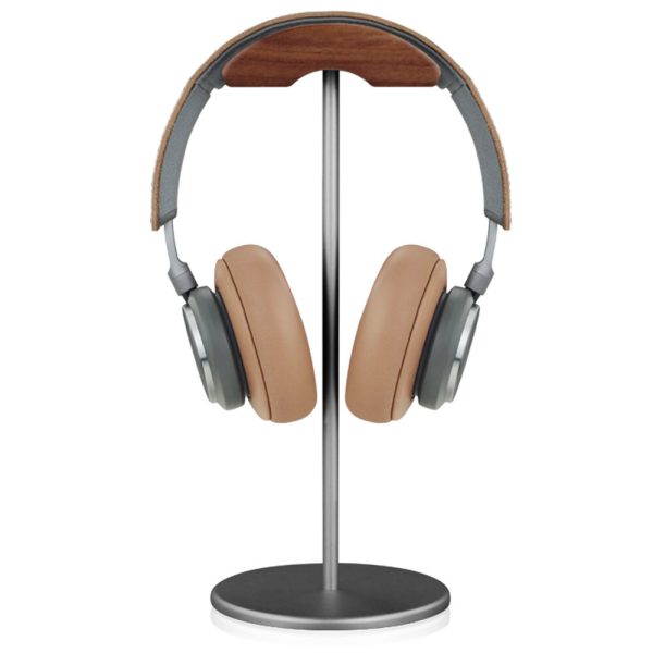 Bakeey EJ4 Soporte para auriculares de madera de nogal Soporte para auriculares para juegos Pantalla Soporte con base de