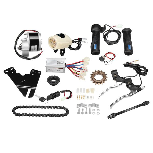 Kit de conversión de bicicleta eléctrica Kit de conversión de bicicleta Litio Batería Modificado para vehículos plegable