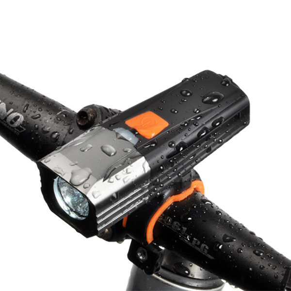 Faro de bicicleta de 900 lúmenes USB recargable 5 modos Impermeable Luz de bicicleta
