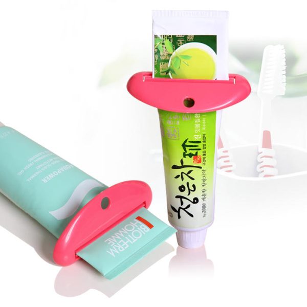 Tubo dispensador de pasta de dientes para baño crema limpiadora Facial exprimidor