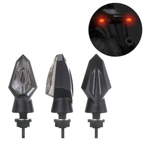 BIKIGHT RE3 12V luz de giro universal para scooter eléctrico LED indicador Impermeable Moto trasero Lámpara para accesor