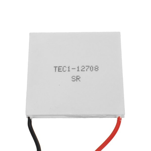 TEC1-12708 12V Disipador de calor Enfriamiento Peltier TEC Semiconductor Enfriador termoeléctrico 40mm * 40mm * 3.6mm