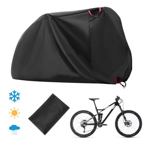 Cubierta de bicicleta de 4 tamaños Impermeable Cubierta de nieve para lluvia UV Protector Protector de polvo para bicicl