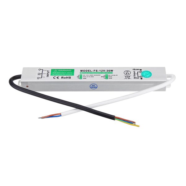 100-240V LED Controlador Fuente de alimentación Transformador Fuente de alimentación Controlador Led Luz Impermeable IP6