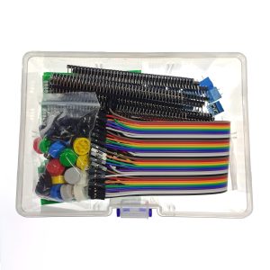 175PCS Placa de circuito PCB LED Diodo Conector Terminal Tact Switch Kit de componentes electrónicos