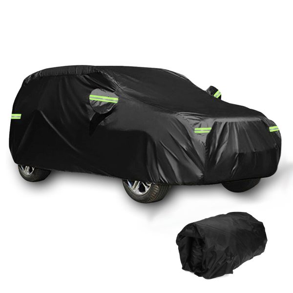Universal Full SUV Coche Cubierta al aire libre Sol UV Polvo de nieve Protección resistente a la lluvia