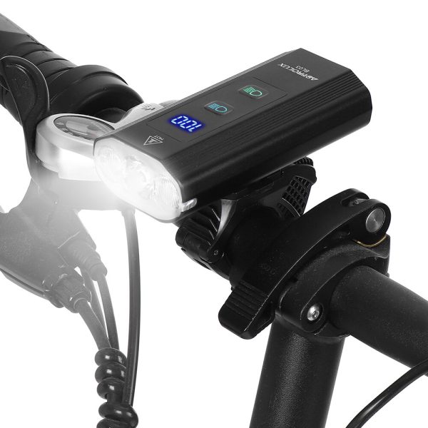Astrolux® BL03 XPG LED 1200LM Soporte para faros delanteros de bicicleta Alambre Control remoto Interruptor 6000mAh Banc