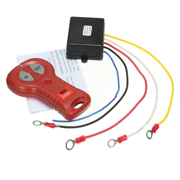 DC 9-30V 433MHz 434MHz Winch In Out Wireless Control remoto Kit de interruptor para Jeep ATV SUV Truck Off Road
