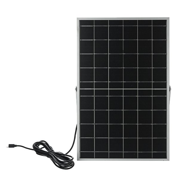 50W 6V Portátil Solar Kit de cargador USB de CC dual con panel Solar Cargador micro USB con panel de alimentación con ca