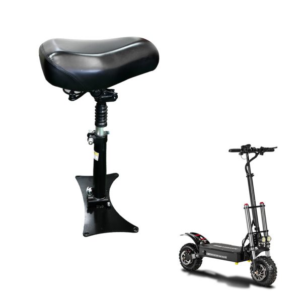 BOYUEDA 11 pulgadas asiento de scooter eléctrico ajustable amortiguador Soft esponja de cuero monopatín accesorios de sc