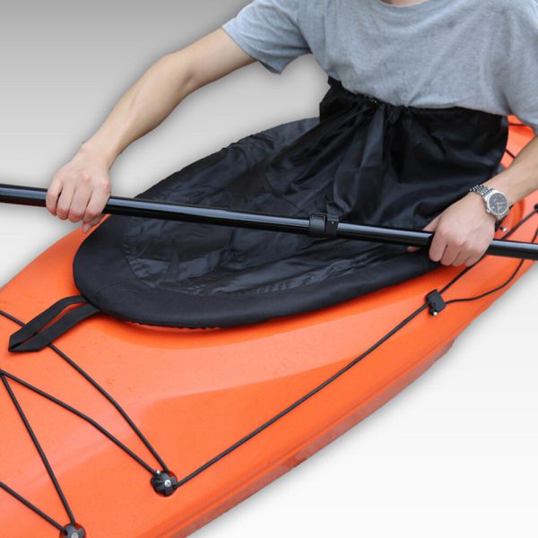 Especial de kayak estilo cabina de piloto Impermeable Falda a prueba de salpicaduras Accesorios para kayak