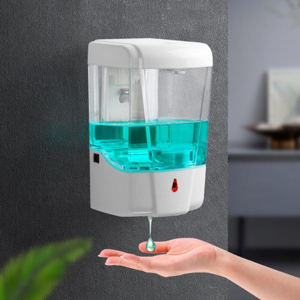 Xiaowei X9 800ml Inteligente IR Sensor Líquido Jabón Dispensador Desinfectante de manos Champú Gel de baño Jabón Contene