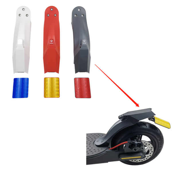 ZHIKAN Scooter eléctrico Fender Tail Light Set Combinación de accesorios de scooter de equilibrio para PRO2