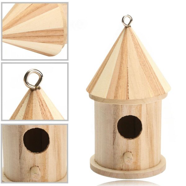 Casa de madera para pájaros