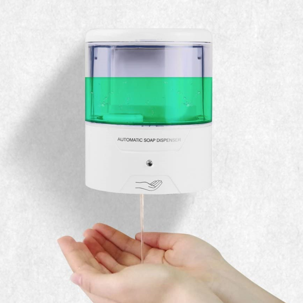 700ML Automático Sensor Jabón Dispensador de líquido de espuma Touch Free Montado en la pared Jabón Bomba desinfectante