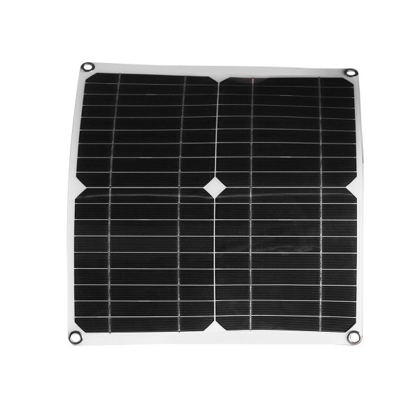 40W portátil Solar Kit de panel Batería Cargador Controlador Impermeable Para cámping Viajar