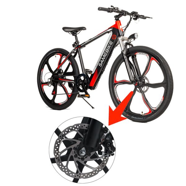 SAMEBIKE 1 Uds.Rotores de freno de disco de bicicleta accesorios de piezas de freno de bicicleta para bicicleta de carre