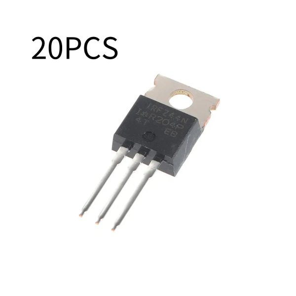 20Pcs IRFZ44N Transistor N-Channel Rectificador internacional Power Mosfet