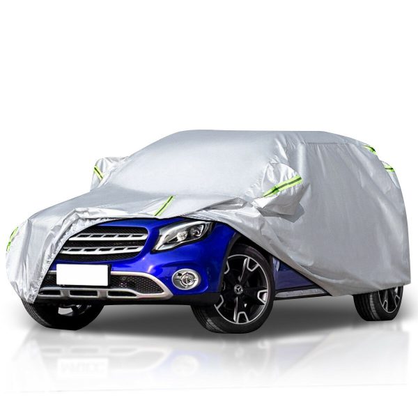 190T Full SUV Cover Impermeable Sun Scratch Rain Snow Dust Protection al aire libre Indoor