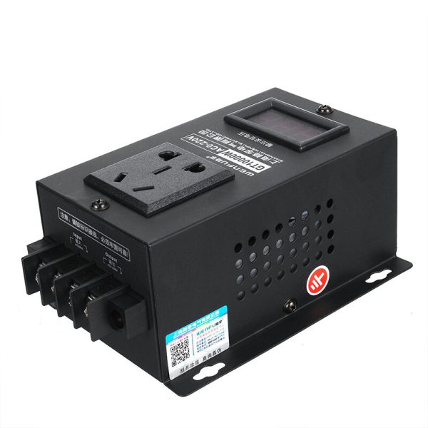 10000W 0-220V SCR Regulador electrónico de alta potencia Regulador variable Convertidor de regulador de voltaje