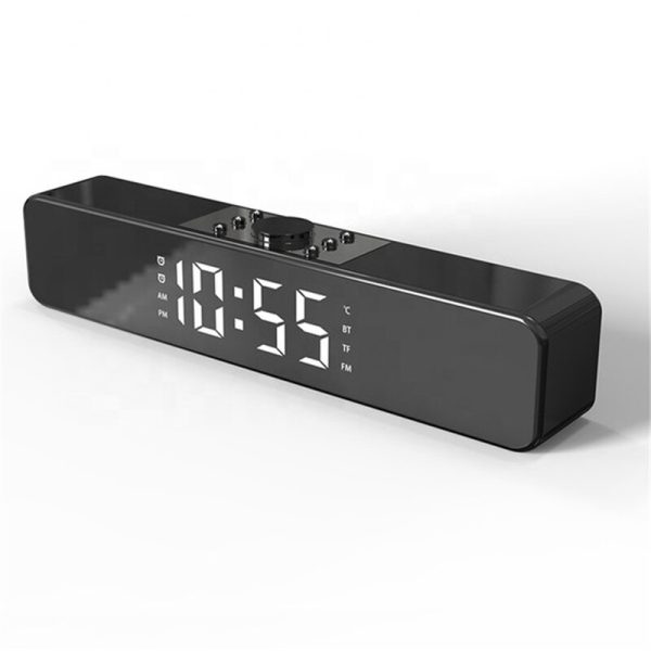 Bakeey G2 Alarma Reloj Altavoz bluetooth con LED Digital Pantalla Barra de sonido envolvente de cine en casa inalámbrico
