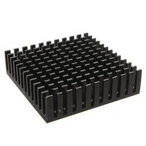 30 piezas 40 x 40 x 11 mm disipador de calor de aluminio disipador de calor de refrigeración para chip IC LED transistor